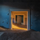 Illustration for article titled Colorful Desert Ruins Consumed by Waves of Sand
